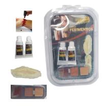 Maquiagem Terror Para Halloween Sangue Falso 2 Feridas Corte