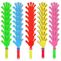 Maquilos de mão Sunshane Plastic Noise Makers 19 cm 40 peças Maquilos de mão Sunshane Plastic Noise Makers 19 cm 40 peças