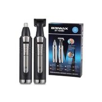 Máquina 2 em 1 De Tirar Pelos - Nariz E Barba Briwax Kemei Km-6511
