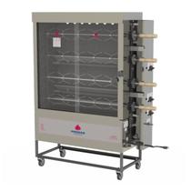 Máquina 20 Frangos Progás 4 Espetos A Gás Queimador Tubular PR-623