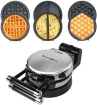 Máquina 3 em 1 para Waffles, Omeletes e Ovos - Health and Home