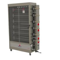 Máquina 30 Frangos Progás 6 espetos A Gás Queimador Tubular PR-634