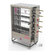 Máquina 50 Frangos Progás 10 Espetos A Gás PR-6100 DUO