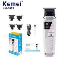 Maquina 6558 de Corte De Cabelo Acabamento Aparador Rpm 5w Com Visor Led Kemei 032 Maquina 6558 de Corte De Cabelo Acabamento Aparador Rpm 5w Com Visor Led Kemei 032