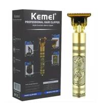 Maquina Acabamento Gold Fenix Dragon Retro Barba Cabelo KM 228