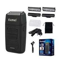 Maquina Acabamento Profissional Kemei Shaver Km 1102 (02 Unidades)