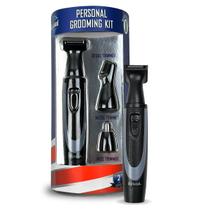 Máquina Aparador 3 Em 1 Barbasol Precisao Barba Nariz Orelha