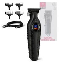 Máquina Aparador de Pêlo e Cabelo Profissional Recarregável - Kapbom Máquina Aparador de Pêlo e Cabelo Profissional Recarregável - Kapbom