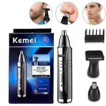 Maquina Aparelho De Tirar Pelo Nariz Barba Bigode Depilação Kemei 2 em 1 Original km 6511 Maquina Aparelho De Tirar Pelo Nariz Barba Bigode Depilação Kemei 2 em 1 Original km 6511