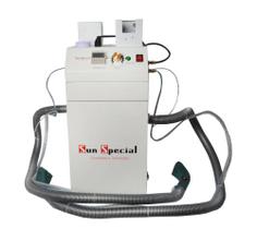 Máquina Arrematar Fios e Linhas com 2 Cabeças 2 Motores 650w 220v SSH-106-2D Sun Special