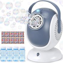 Máquina automática de bolhas Britik com ventilador giratório de 360