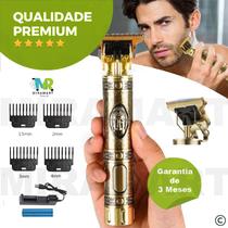 Maquina Barbeador Elétrico para Acabamento Desenhos Detalhes Pezinho de Cabelo Pelos USB Buda Sem fio Buda Vintage Cabelo Barba Portatil Recarregavel