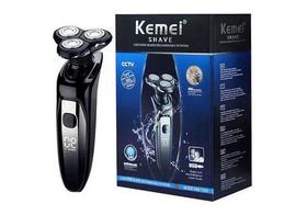 Maquina Barbear Eletrico Recarregavel Visor Digital Kemei KM-1524 Maquina Barbear Eletrico Recarregavel Visor Digital Kemei KM-1524