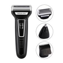Máquina Barbear Shaver Kemei 3 Em 1 Km-6558