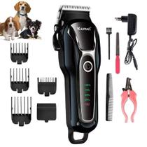 Máquina Bivolt Profissional De Tosa Recarreavel Km-1991