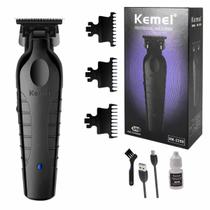Máquina Cabelo Corte Acabamento Kemei Km-2299