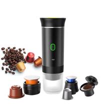 Maquina Cafe Expresso Portatil 3 Em 1 Eletrica Cafeteira Capsulas Cafe Moido Recarregavel Veicular