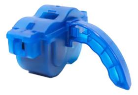 Maquina Caixa De Limpar Corrente Bicicleta Limpa Lubrifica