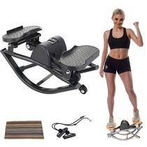 Máquina Cardio Rock Stepper com Monitor Digital e Tapete