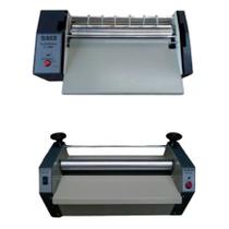 Máquina Coladeira de Arquivos C600 e Prensa Rotativa PR600