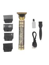 Máquina Cortar Cabelo Barba Acabamento Detalhe Profissional Sem Fio Recarregável