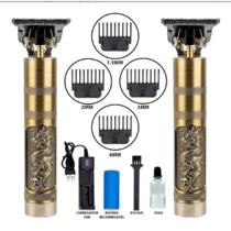 Máquina Cortar Cabelo Barba Acabamento Sem fio Recarregável Máquina Cortar Cabelo Barba Acabamento Sem fio Recarregável