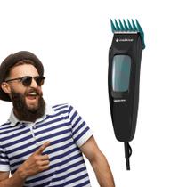 Maquina Cortar Cabelo Barba Barbeador Portátil Barbear Maquininha 4 Pentes Cadence 127v Maquina Cortar Cabelo Barba Barbeador Portátil Barbear Maquininha 4 Pentes Cadence 127v