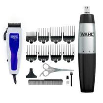 Máquina Cortar Cabelo Home Cut + Aparador Nasal Trimmer Wahl