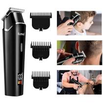 Máquina Cortar Cabelo Kemei 1113 Profissional