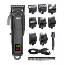 Maquina Cortar Cabelo Profissional NG 1001 Preto Wmark