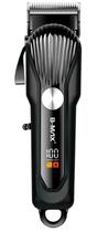 Maquina Cortar Cabelos Sem Fio Bmax 4 Pentes Visor LCD Bivolt preto Maquina Cortar Cabelos Sem Fio Bmax 4 Pentes Visor LCD Bivolt preto