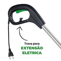 Máquina Cortar Grama Aparador Cortador Elétrico Capinadeira Roçadeira Trapp Master 1000L Jardim Nylon