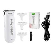Maquina Cortar Mini Cabelo Bebe Criança Portátil Kemei 1319