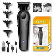 Maquina Corte Cabelo E Acabamento Kemei Km 2299 Profissional