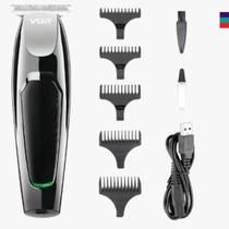 Máquina Corte Cabelo E Barba Profissional Cabelereiro Bivolt