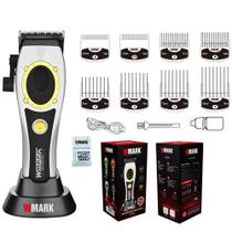 Maquina Corte Cabelo Wmark NG 7030 Branco Profissional