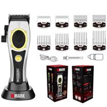 Maquina Corte Cabelo Wmark NG 7030 Branco Profissional