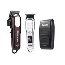 Máquina Corte Mister Lizz Thunder Sem Fio + Acabamento Mister Shelby Bivolt Lizz + Shaver Km1102 Máquina Corte Mister Lizz Thunder Sem Fio + Acabamento Mister Shelby Bivolt Lizz + Shaver Km1102
