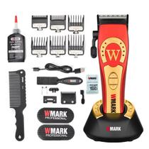 Maquina Corte Wmark NG 8030 Profissional 9000RPM Vermelho