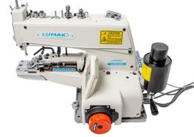 Máquina Costura Industrial Botoneira LU373D-TZ-SU Azul 220V - Lumak