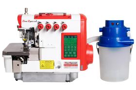 Máquina Costura Industrial Interlock Média Eletrônica SS21-5ET-UTC-CQ-PR-SU 220V - Sun Special