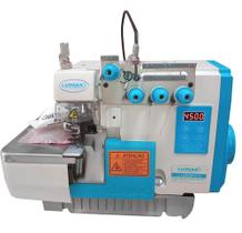 Máquina Costura Industrial Overlock Ponto Cadeia com Embutidor de Correntinha LU747DS-BK-TZ-SU 220V - Lumak