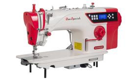 Máquina costura industrial reta eletrônica 220v ss18d4-pr-qi - sun special ( somente 220v )