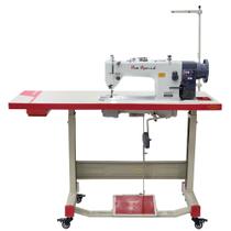 Máquina Costura Industrial Reta Transporte Triplo Sun Special SSTC0617D-QI Agulha Motor Direct Drive