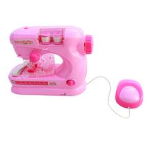Máquina Costura Infantil Mini Ateliê Rosa Claro BW035RS - Importway