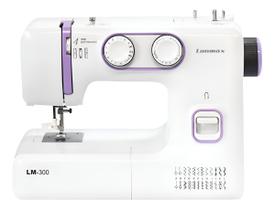 Máquina Costura Lanmax Lm-300 Eletrônica 24 Pontos - Cor Branco c/ Lilás Máquina Costura Lanmax Lm-300 Eletrônica 24 Pontos - Cor Branco c/ Lilás