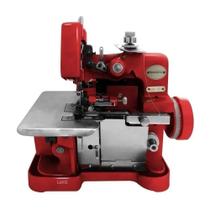 Máquina Costura Semi Industrial Westpress Gn1 Vermelha 110V