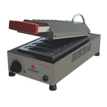 Máquina crepeira/crepe suíço 6 cavidades prk-06 style 220v - progás Máquina crepeira/crepe suíço 6 cavidades prk-06 style 220v - progás