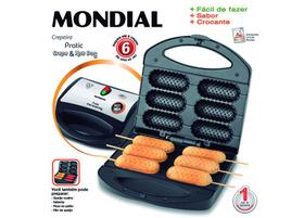 Maquina Crepeira Mondial Pratic Crepe & Hot Dog Cp-01