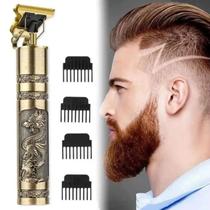 Maquina De Acabamento Barbeador Profissional Cabelo Barba Pelos